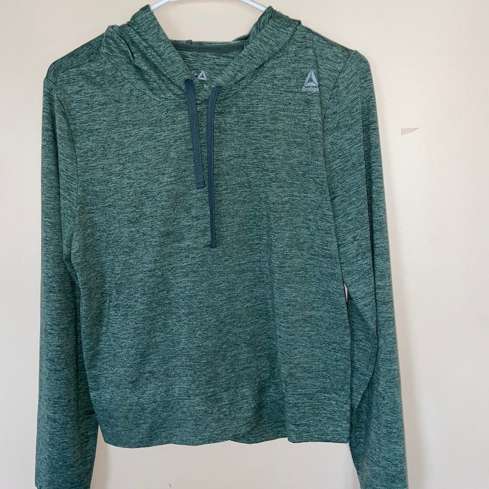 Reebok Cropped Running Hoodie